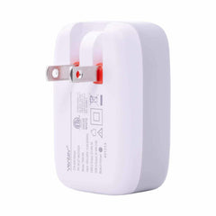 WC27HD252207 Wall Charger USB-C and USB-A Ports 27W White