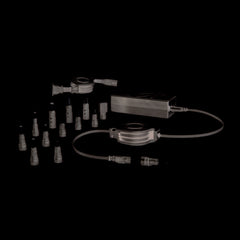 Helix/Retrak Universal Retractable Laptop Charger with 13 Adapter Tips 65W Black