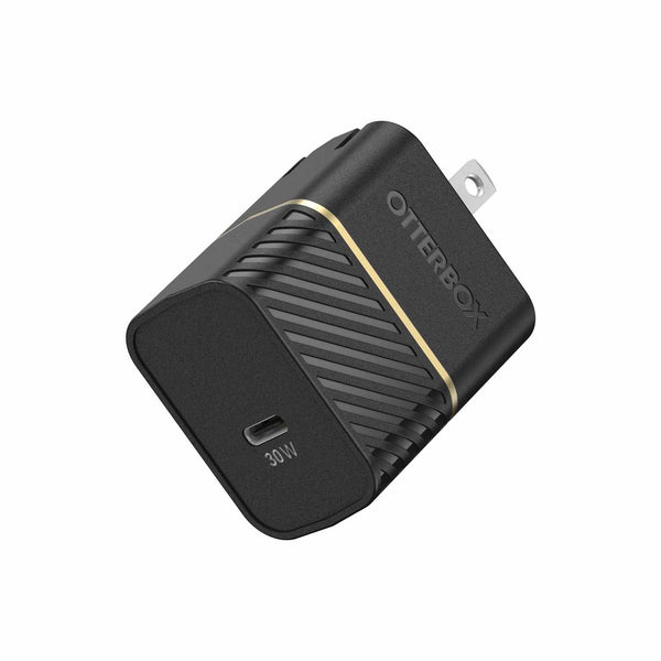7881024 Premium Wall Charger USB-C PD GaN 30W Black Shimmer