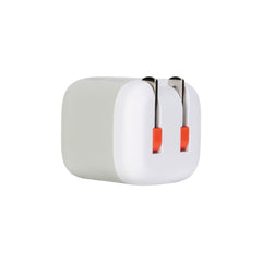 WC20CL261498 Mini Wall Charger USB-C 20W PD & USB-C to Lightning Cable 3.3ft White