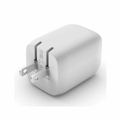 WCH013dqWH 65W Dual USB-C Wall Charger White