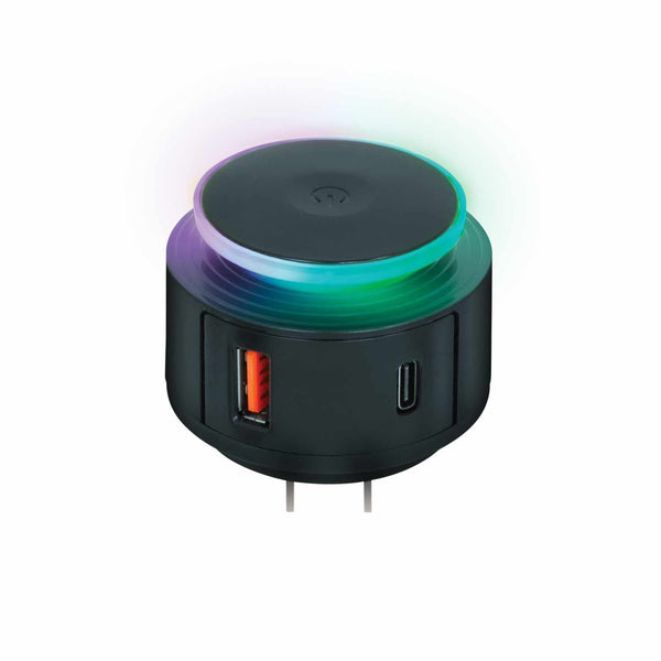 ETHCHGWLED Lucid Charge LED Wall Charger Multi-Color