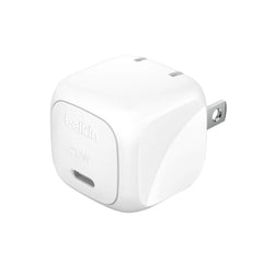 WCA009dqWH 20W USB-C Cube Wall Charger With PPS White