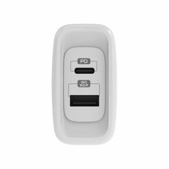 BEWCCS45WW Wall Charger Dual USB-C 45W PD and USB-A White