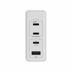 Blu Element Wall Charger Multi Port GaN 100W PD & QC3 Black