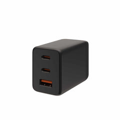 9B443111V4040 SRGE 65W 3 Port GAN Wall Charger Black