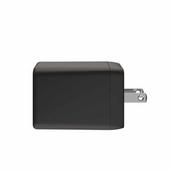 9B443111V4040 SRGE 65W 3 Port GAN Wall Charger Black