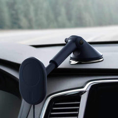 MGSFIO103 Velox MagSafe Compatible Magnetic Wireless Charging Dash & Windshield Mount Dark Blue