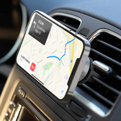 WIC003btGR Magnetic Car Vent Mount Grey