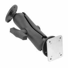 RAM101225B2U Drill-Down Dashboard Mount with Backing Plate - C Size Medium Black