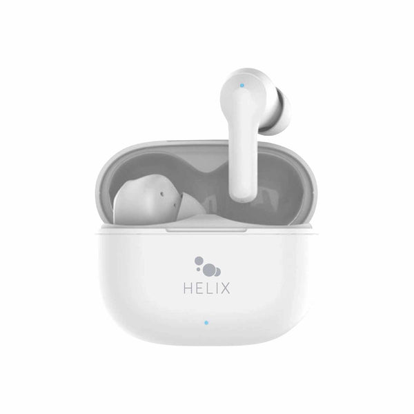 Helix/Retrak True Wireless Earbuds White (Made with Recycled Packaging)