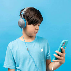 IFCHKSTU2RGRYBLU122 JBuddies Studio 2 Wired Headphones Blue/Gray
