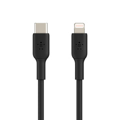 CAA003bt1MBK BoostCharge USB-C to Lightning Cable 3ft Black