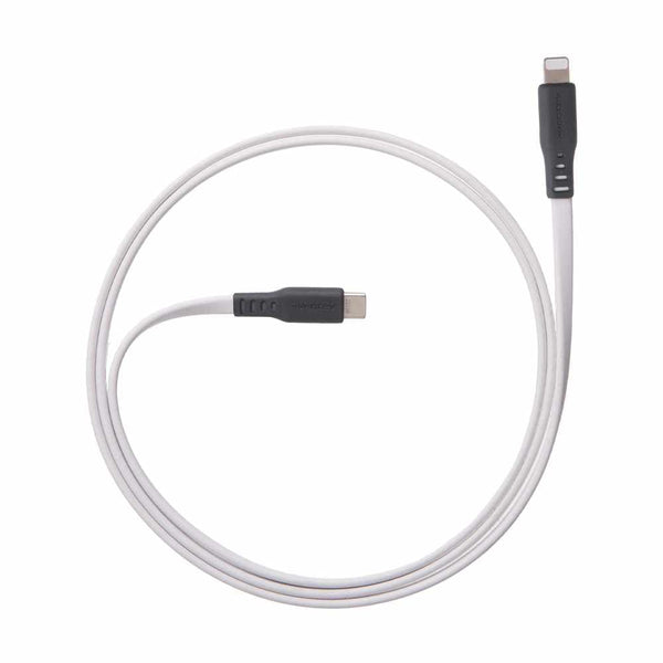 FC3WHT256525 ChargeSync Flat USB-C to Lightning Cable 3ft White