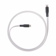 FC3WHT256525 ChargeSync Flat USB-C to Lightning Cable 3ft White
