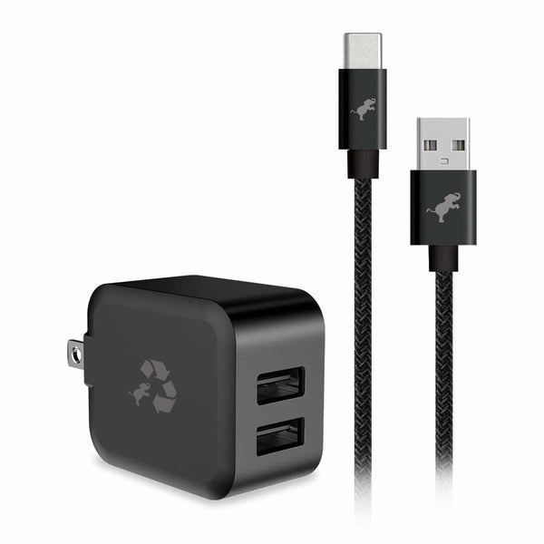 NBBN12WAC1810 12W Bundle with USB-A to USB-C cable Black