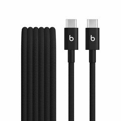 Beats by Dre USB-C to USB-C Woven Cable 5ft Bolt Black