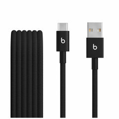 MDGH4LLA USB-A to USB-C Woven Cable 5ft Two-Pack Bolt Black