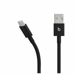 MDGH4LLA USB-A to USB-C Woven Cable 5ft Two-Pack Bolt Black
