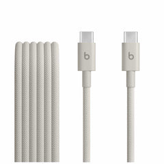 MDGD4LLA USB-C to USB-C Woven Cable 5ft Surge Stone