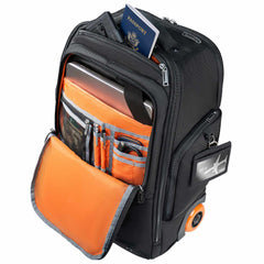EKP123ECO Wheeled 123 Laptop Backpack Changeable Wheels Black
