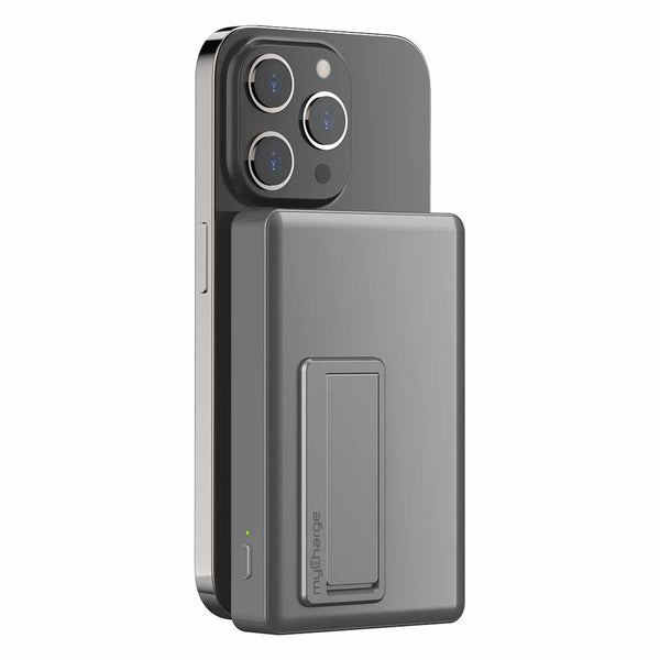 ML60G3A Wireless MagLock Portable Battery for MagSafe 6K mAh Graphite