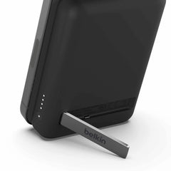 BPD004btBK 5K Magnetic Wireless Power Bank + Stand Black