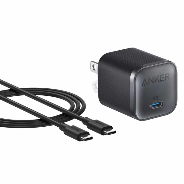 B2692J115 45W Nano Charger with USB-C Cable Black