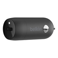 CCA003btBK BoostCharge Car Charger USB-C 20W PD Black
