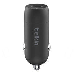 CCA003btBK BoostCharge Car Charger USB-C 20W PD Black