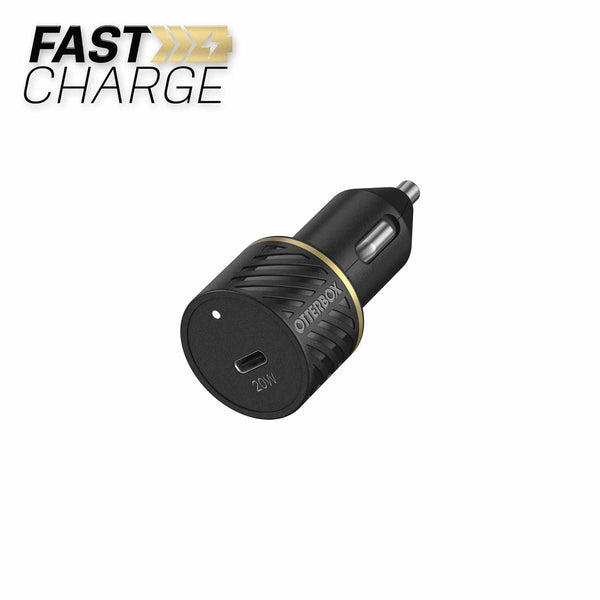 7881010 Fast Charge PD Car Charger 20W USB-C Port Black