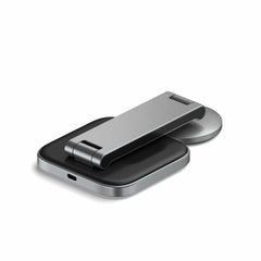 STQ21FM 2-In-1 Foldable Qi2 Wireless Charging Stand Space Gray