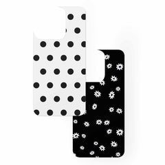 IDPP02559 Print Pack iPhone 16 Pro Max/15 Pro Max/14 Pro Max/13 Pro Max Ecru Noir
