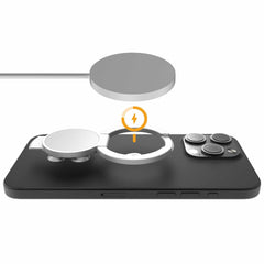 ASUNAVKSDWITE Stick-On MagSafe Stand White