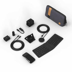 103219653 Desktop Essentials Travel Kit Black/Gray