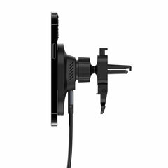 Blu Element Qi2 Wireless Charging Car Mount 15W MagSafe Compatible Black