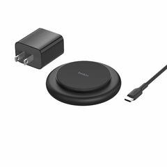 WIA009ttBK BoostCharge Magnetic Wireless Charging Pad with Qi2 15W Black