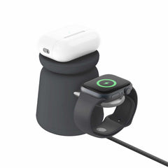 Belkin BoostCharge Pro 2-in-1 Wireless Charging Dock with Qi2 15W Black