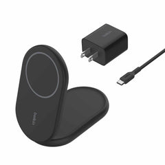 WIB007ttBK Qi2 Magnetic Wireless Charging Stand Black