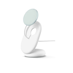 GA10042WW Pixelsnap Qi2 Charger with Stand Grey/White