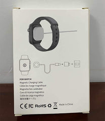 WXDOJD086WHTC 3W Wireless Charger with Customization Apple Watch White