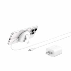 WIA011ttWH BoostCharge Qi2 15W Charging Puck White
