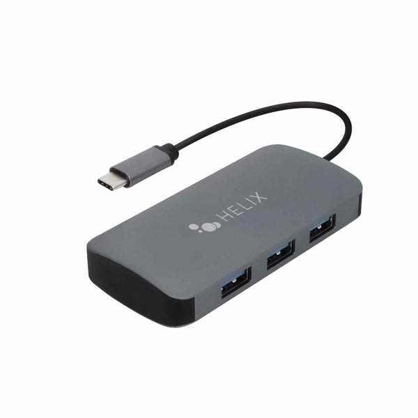 ETHADPCA4 USB-C to 4-Port USB-A Hub Black