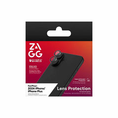 ZAGG InvisibleShield Glass Elite Anti-Reflective Lens Protector Black for iPhone 16/16 Plus