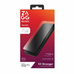 ZAGG InvisibleShield Glass Elite Biometric Screen Protector for Samsung Galaxy S25 Edge