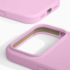 IDSICMSI2567P498 Silicone MagSafe Case iPhone 17 Pro Max Bubblegum Pink