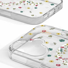 IDCLCMSI2561507 Clear MagSafe Mid Case iPhone 17 Petite Floral