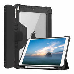 BBPJKJFOLIP102BK Rugged Folio Case with Pencil Holder iPad 10.2 2021/2020/2019 Black