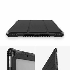 BBPJKJFOLIP102BK Rugged Folio Case with Pencil Holder iPad 10.2 2021/2020/2019 Black