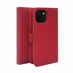 Blu Element Folio 2-in-1 Case Dark Red for iPhone 16e/15/14/13